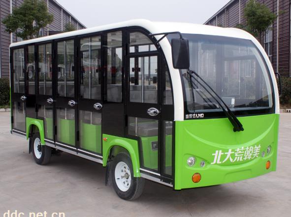 绿能达14座封闭观光车